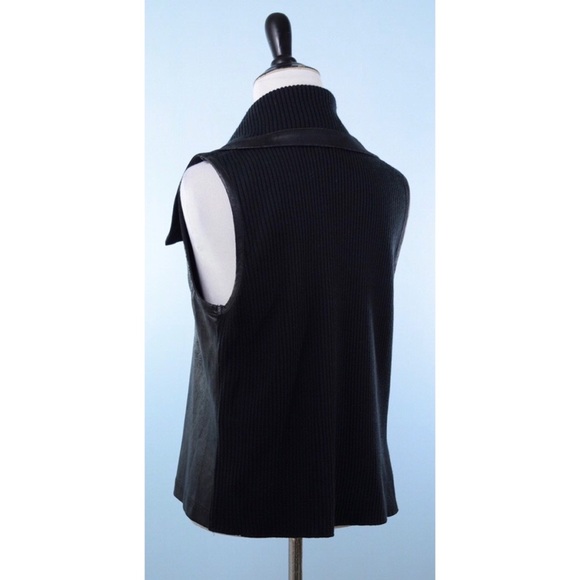 JOSEPH RIBKOFF faux leather jacket TAGS ATTACHED - Picture 4 of 7